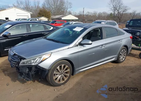 2015 Hyundai Sonata Sport from USA, damaged, VIN 5NPE34AFXFH248341